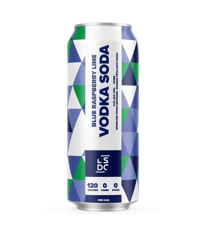 Vodka Soda Blue Raspberry Lime
