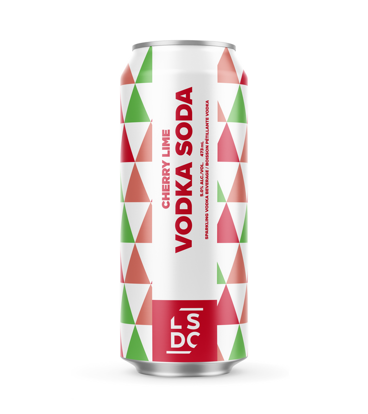 Vodka Soda Cherry Lime