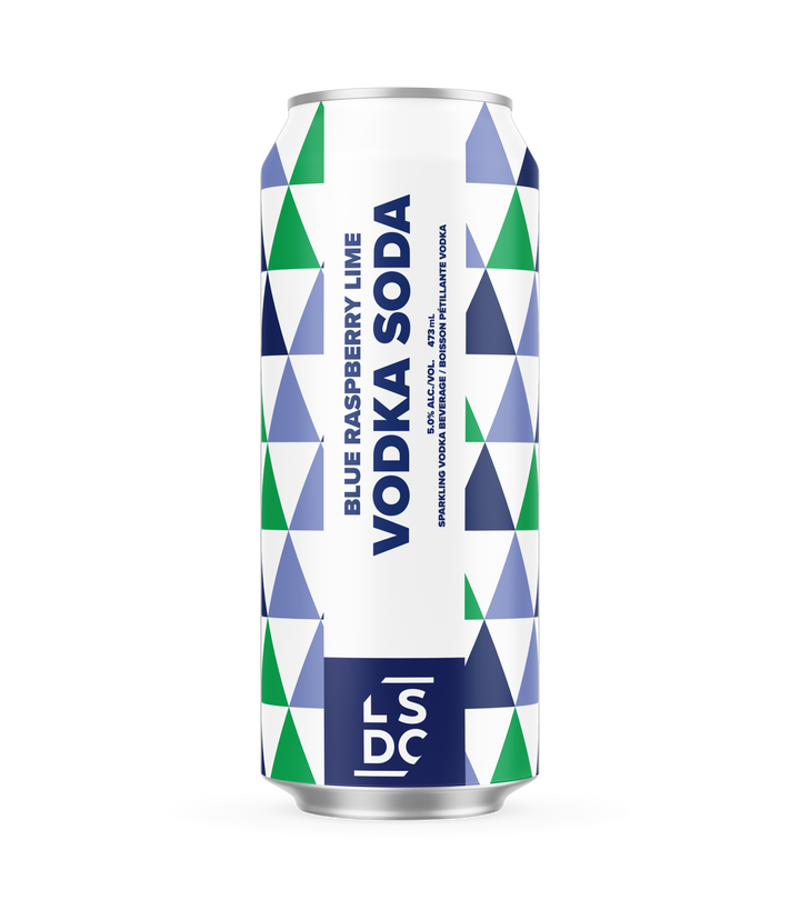 Vodka Soda Blue Raspberry Lime
