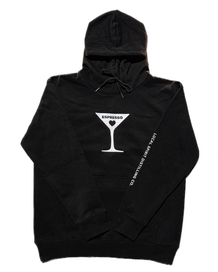 LOCAL SPIRIT HEART ESPRESSO HOODIE