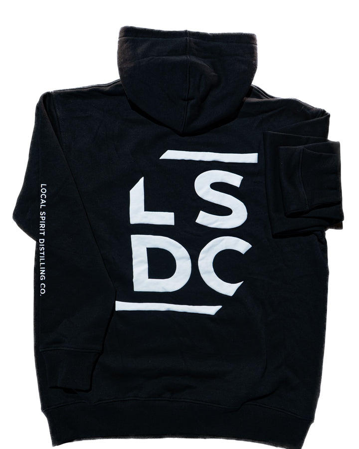 LOCAL SPIRIT HEART ESPRESSO HOODIE