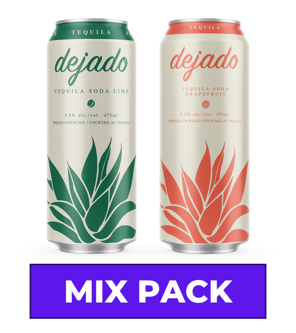 Tequila Soda Lime & Grapefruit Mix Pack