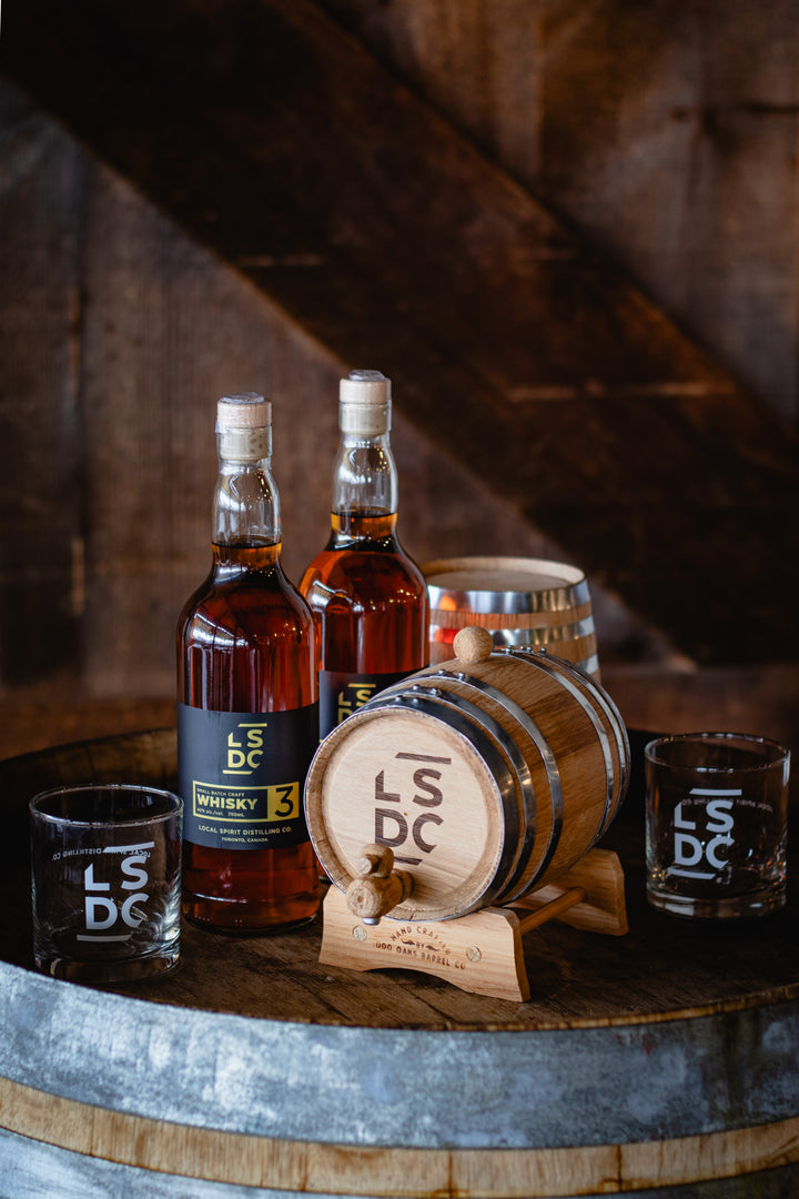 The Oak Barrell Whiskey Gift Set